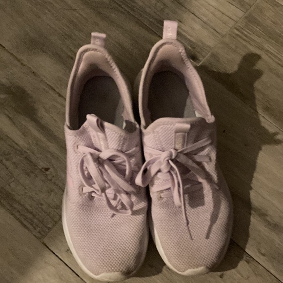 Light, pink, Adidas, sneakers, - Picture 2 of 4